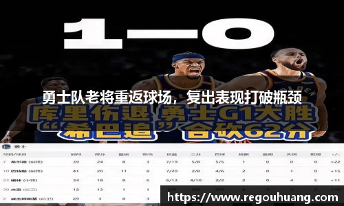 勇士队老将重返球场，复出表现打破瓶颈